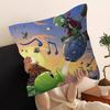 Игровой Чехол на Подушку 45*45см Plants Vs Z-Zombies Наволочка Декор Подушки Домашняя Наволочка для Подушки на Диван