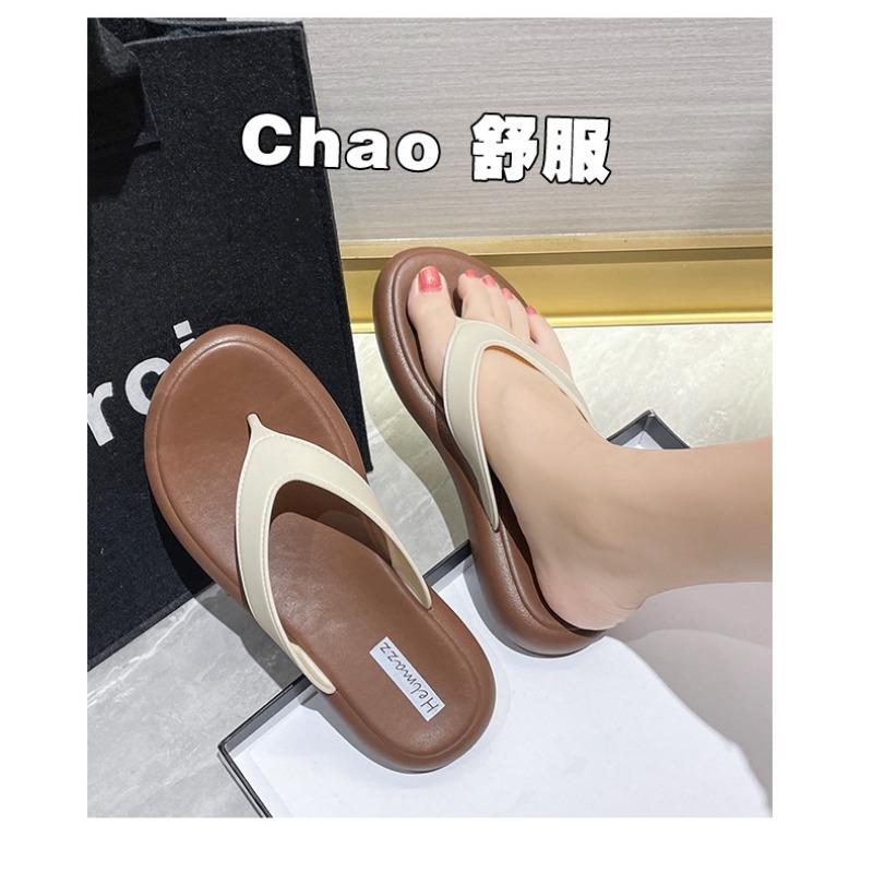 Вьетнамки женские летние верхние одежды удобные повседневные пляжные сандалии с застежкой-молнией на плоской подошве тапочки