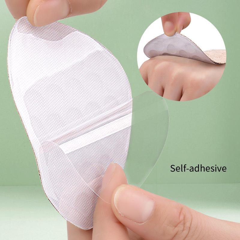 ГЕЛЬ Силиконовые Высокие Каблуки Подушечка для Передней Части Стопы Сандалии Наклейки для Передней Части Стопы Невидимые Противоизносные Самоклеящиеся Массажные Нескользящие Женские Подушечки для Обуви