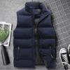 Жилет из пухового хлопка, мужская легкая куртка из пухового хлопка, утолщенная теплая куртка, большой размер, внутренняя и наружная одежда, жилет из хлопка, куртка