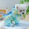 Winter Fleece-Lined Dog Cat Coat Warm Plush Puppy Kitten Clothes Costume Outfit  Puppy Dog Clothes  Dog Sweater for Large Dogs