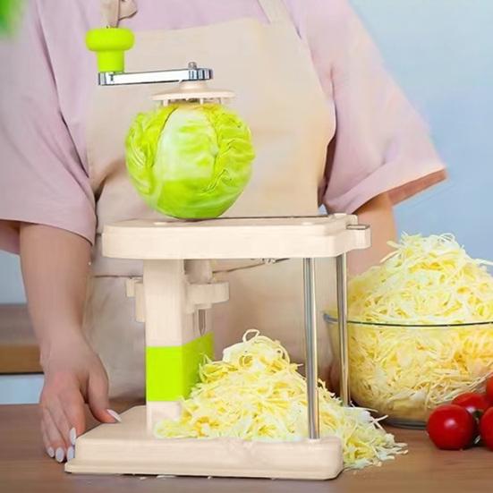 Терка для капусты Измельчитель овощей Измельчитель капусты из нержавеющей стали Резак для резки с широким горлом Терка для фруктового салата Кухонный гаджет