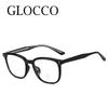 High Quality Vintage Square Reading Glasses Women Men Luxury Brand Small Round Black Glasses Eyeglasses Prescription +2 +5
