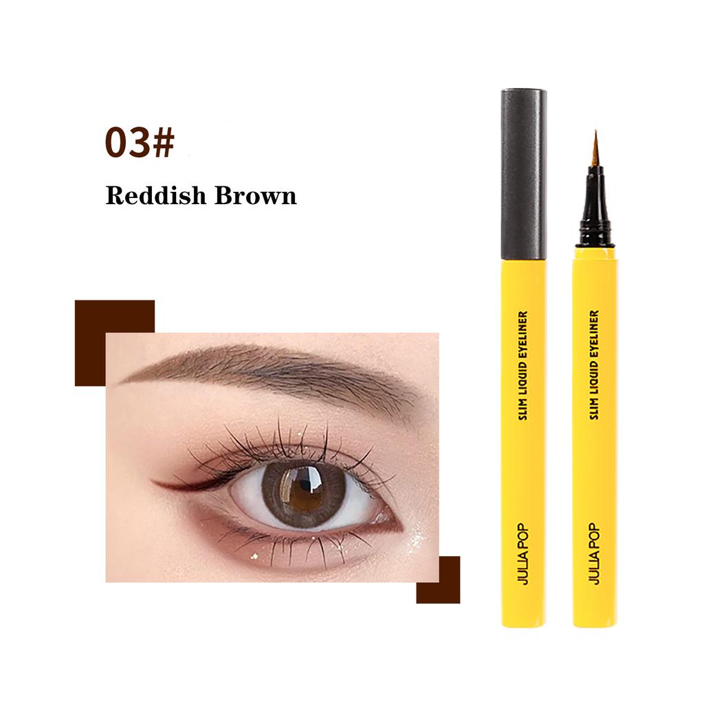 Многоцветная подводка для глаз, не размазывающаяся подводка для глаз, долговечный водонепроницаемый быстросохнущий карандаш для глаз