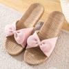 New Cute Fashion Women's Bow Home Slippers