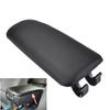 Car Armrest Latch Lid For Seat Exeo Center Console Cover Center Clip Catch PU Leather Arm Rest Cap Replacement Repair Auto Accessories