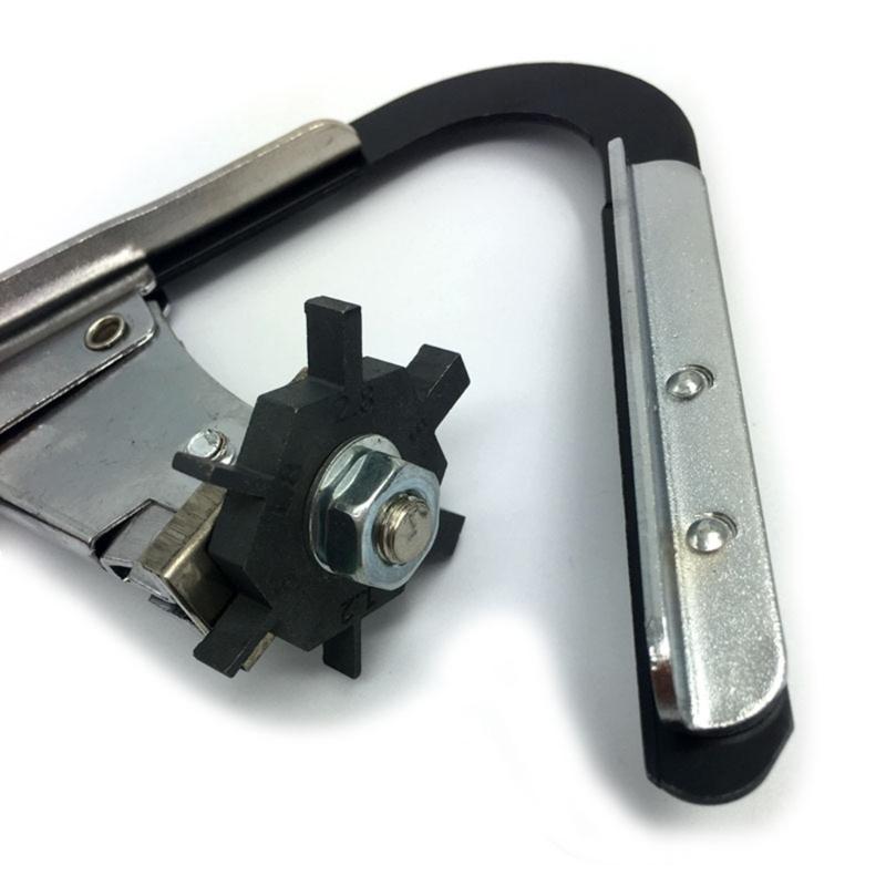 Piston Rings Grooves Cleaning Tool, Long Handle Manual Device with Adjustable Cutters and Metal Cutting Pieces for Motorcycle Maintenance