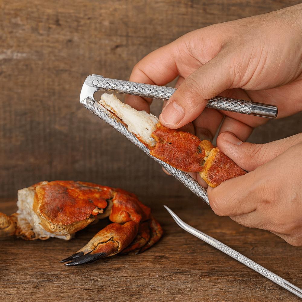 Quick Crack Nut Cracker Multifunction Pecan Sheller Easy Grip Crab Cracker  Nut Processing