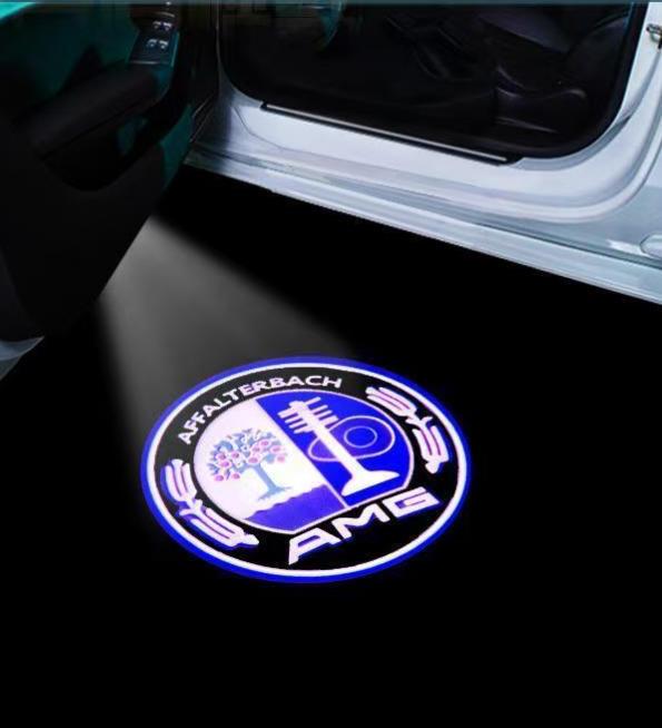 Светодиодные приветственные огни для Mercedes C-Class W203, CLK, SLK, SLR - Проекторы в двери