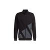 Printed Sports Long Sleeve Jacket Men Jackets Black HI1187