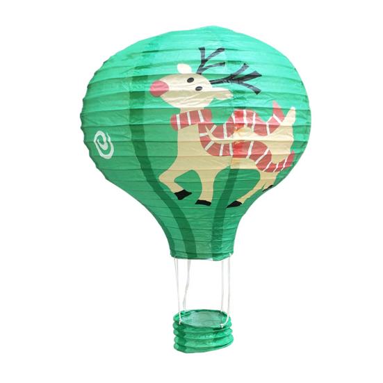 Рождественский бумажный фонарь, воздушный шар, бумажный фонарь, многоразовый декоративный подвесной бумажный фонарь для детского дня рождения, рождественский