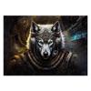 Wallpaper Wolf Abstract Animals