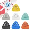Stainless Steel D Ring Pad/Patch With Glue For PVC Inflatable Boat Raft Dinghy Canoe Kayak Surfboard SUP Tie Down