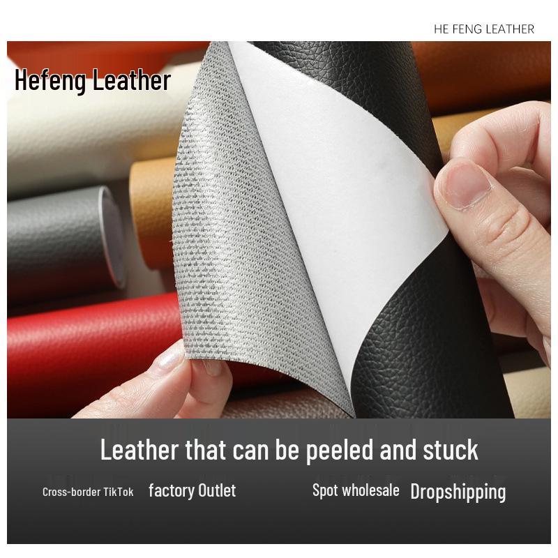Self-Adhesive Leather Repair Patch for Sofa, Seat, Headboard, or Backrest Damage Repair