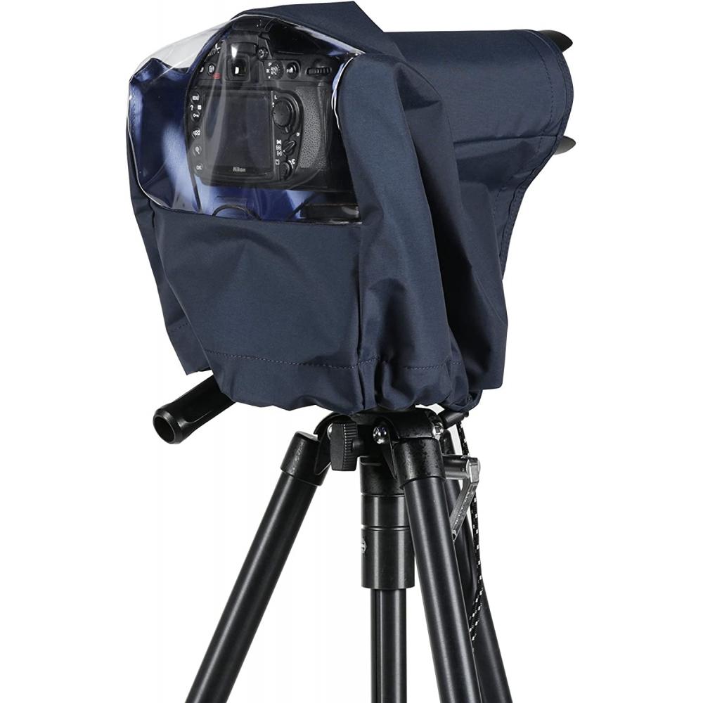 KENKO Camera Rain Cover HT L Size Water Repellentbreathable Material for Telephoto Lens Navy KRG-RC01LNV