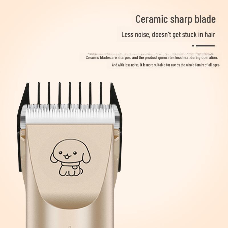 Rechargeable Pet Hair Clipper for Dogs and Cats - Electric Grooming Shaver