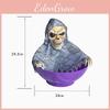 Candy Halloween Bowl Dish Motion Ghost Fruit Bowls Eyes Glow And Sound Creepy