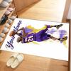 Kobe Customizable Name Carpet Perfect For Playrooms Entryway Dining Room Study Room Antislip Rug Office Home Decor Spiritual Gift