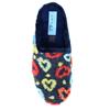 Lunar Womens/Ladies Valentine Mule Slippers