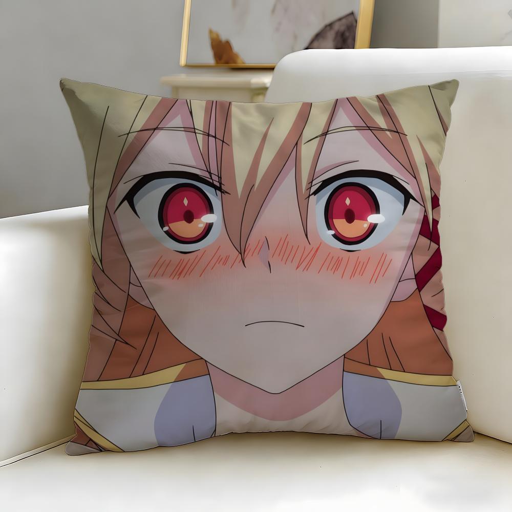 anime Our Last Crusade Cushion Cover Soft EasyWash Pillow Case Versatile for Couch Bed Travel and Office