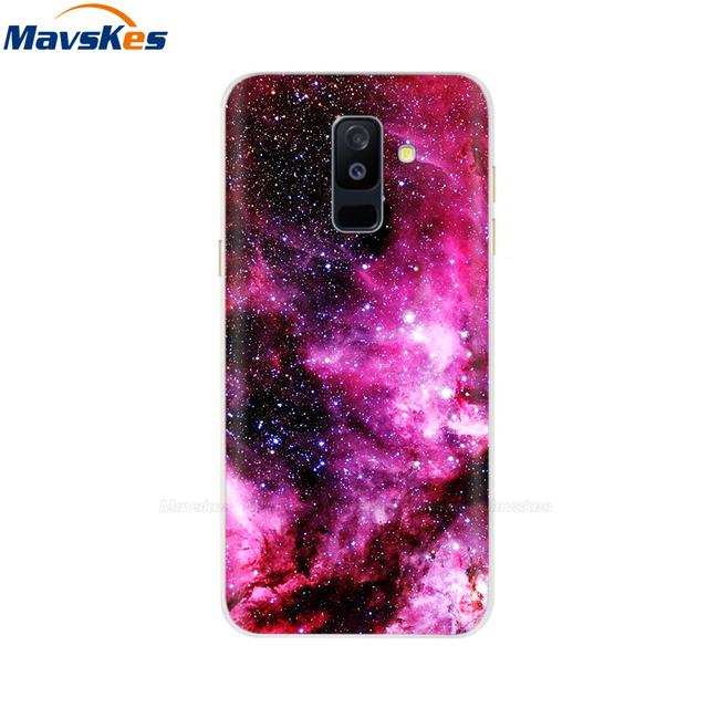Силиконовый чехол для Samsung Galaxy A6, чехол для двух SIM-карт, Sm A600 A600f, чехол для Samsung A6 Plus A605 A605f, чехол