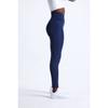 Navy Blue Cross Belt Push-up Slimming High Waist 1 Size Slimming Tights