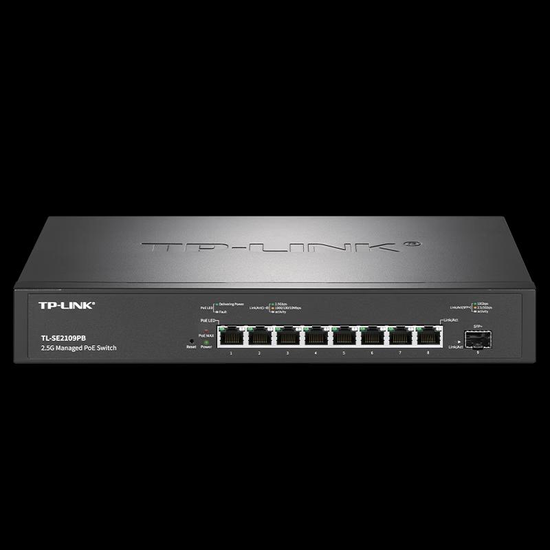 TP-Link TL-SE2109PB 10G/2.5G PoE Cloud Managed Switch