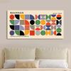 Matisse Bauhaus Geometric Leaves Exhibition Poster Abstract Canvas Painting Prints Minimalist Wall Art for Home Decor 1PC