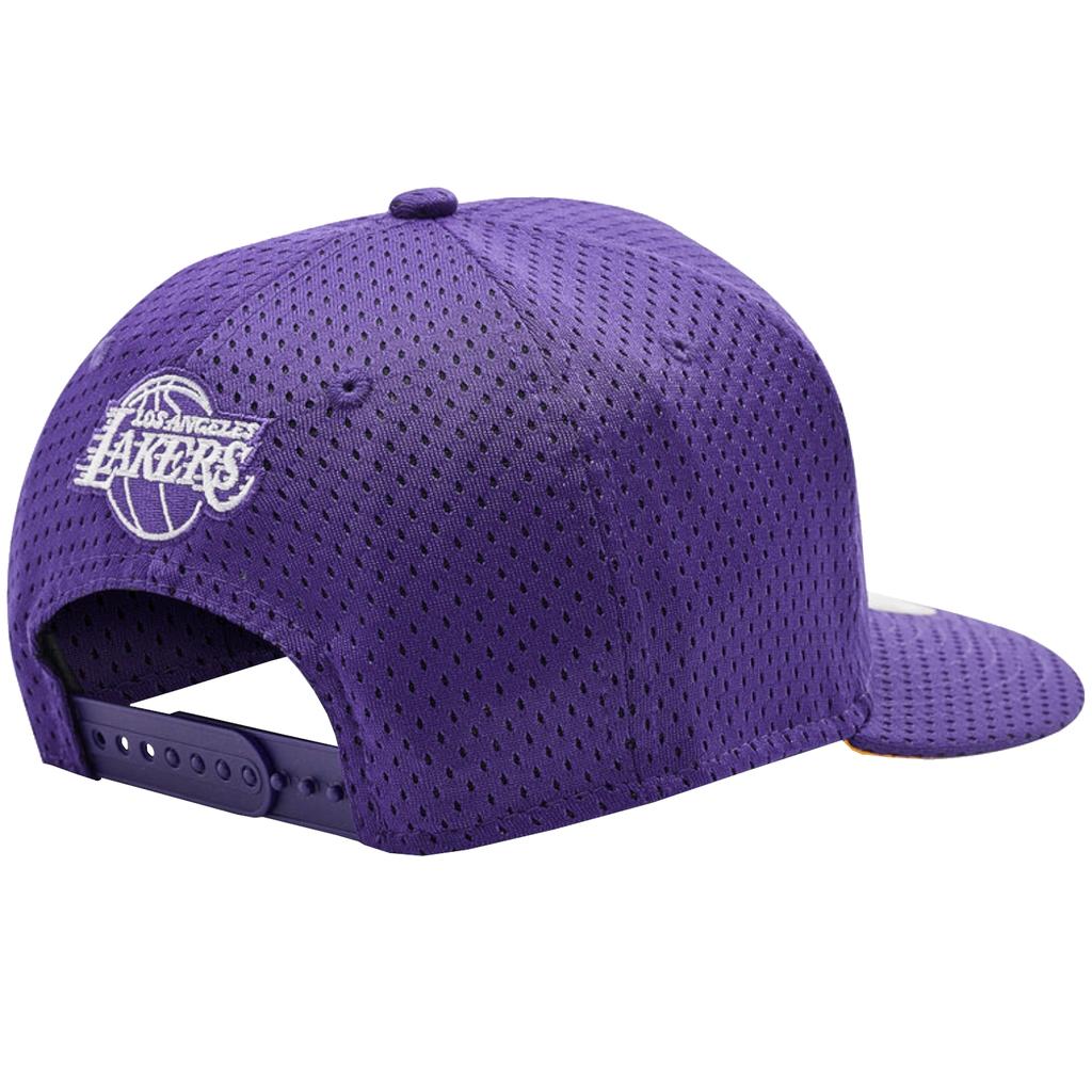 New Era Кепка NBA Half Stitch 9FIFTY Los Angeles Lakers, мужская фиолетовая кепка