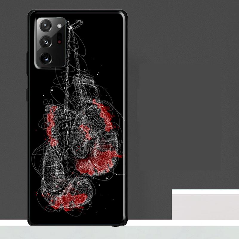 Boxing Gloves Case For Samsung Galaxy S25 Ultra S23 S22 S21 S24 Ultra S9 S10 S20 Plus S25 FE Phone Cover