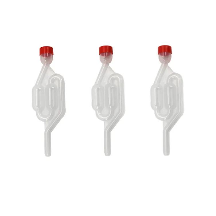 5 шт. S-образных воздушных шлюзов, пробка для бутылей с пузырьками для домашнего пивоварения и клапан-уплотнитель для ферментера с пищевым качеством для виноделия