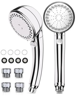 Душ Высокое Давление Воды для Экономии Воды Пузырьковый Душ Регулируемый 4 Ручной Вода Ванная Душ Высокая Очистка Пор Вода Нежный к Теплу