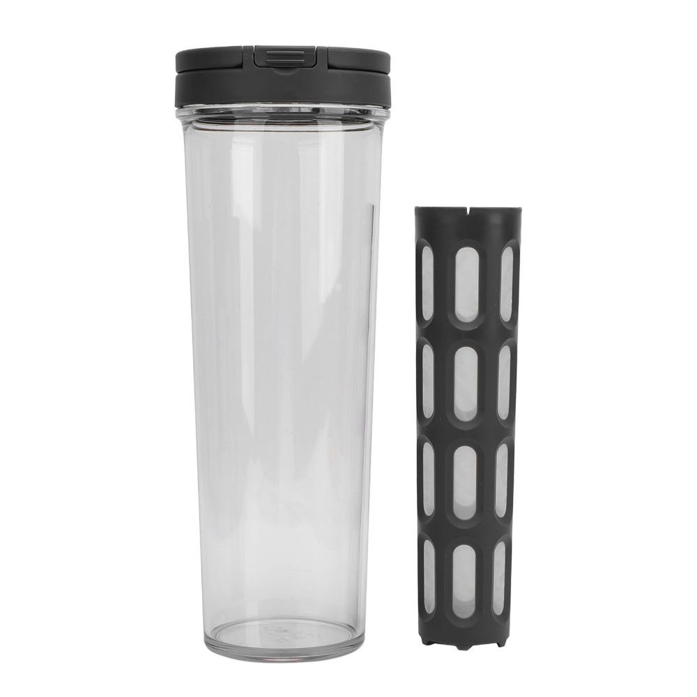 Leak-Proof Cold Brew Coffee Pot 1L/33.81oz Transparent Cold Brew Pitcher Outdoor Use