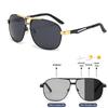Men'S Polarized Color-Changing Sunglasses Aviator Polarized Uv Protection Metal Mirror Sun Glasses Pilot Shades Men Shades