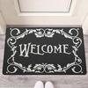 Готический коврик для прихожей Welcome Декор для дома Ковер для гостиной Входной коврик Кухня Балкон Длинные ковры Хэллоуинский коврик для прихожей