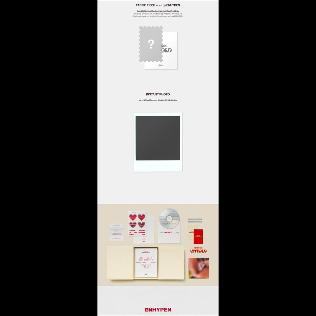 ENHYPEN РОМАНТИКА : Альбом UNTOLD