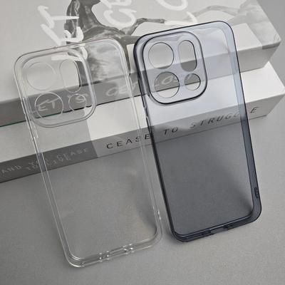 Чехол для OPPO Find X9 Pro Новый Простой Прозрачный Защита от Отпечатков Пальцев Мягкий Защитный Чехол для Телефона для OPPO Find X9 Ободок Амортизирующий Ударопрочный