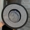 Шляпа с плоским верхом Pearl Webbing, женская, летняя, полая, дышащая, солнцезащитная шляпа с козырьком