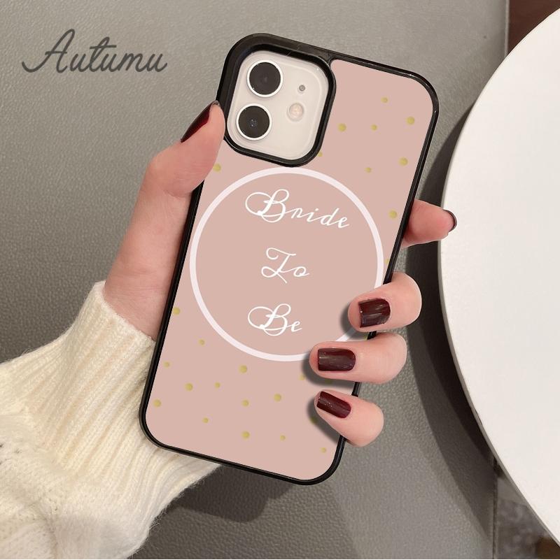 Чехол для телефона «Будущая миссис Невеста» для iPhone 17 Air 15 16 16e 11 12 13 14 Pro Max Plus Cover coque Fundas Shell