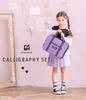 Calligraphy One Size [Arisana] Set, Black, Lavender,