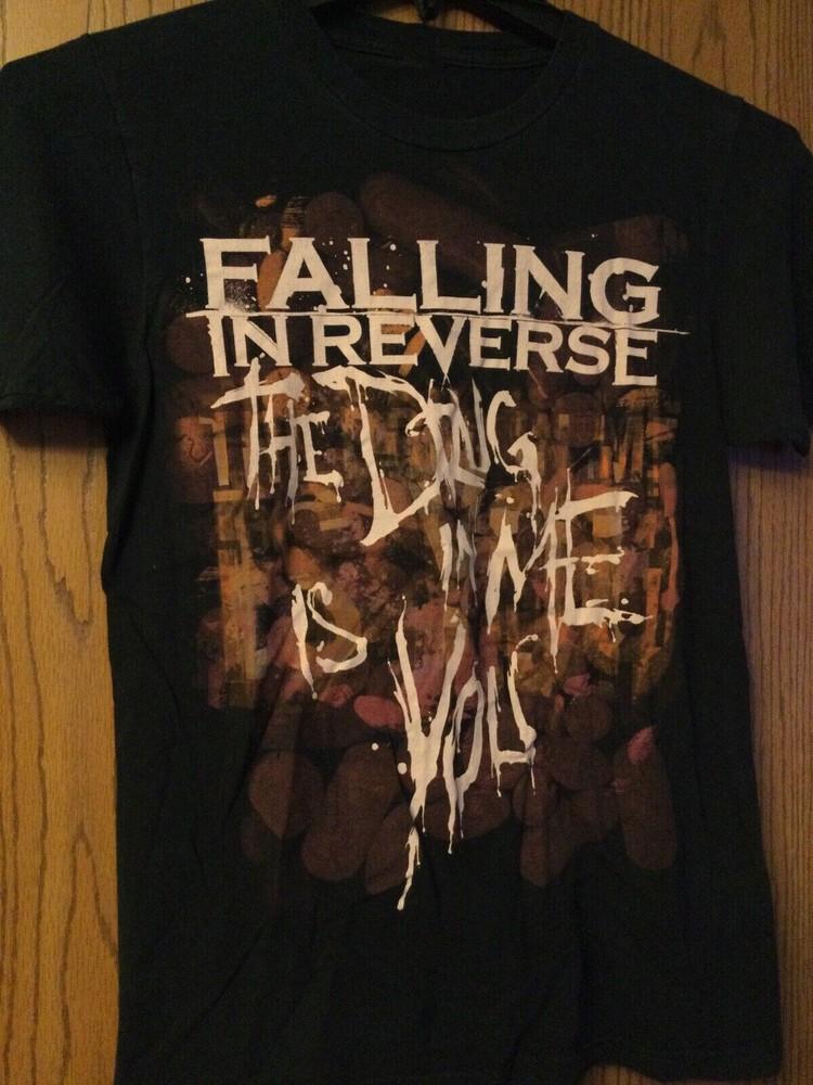 Falling In Reverse - Черная футболка с коротким рукавом Черная унисекс футболка Унисекс футболка