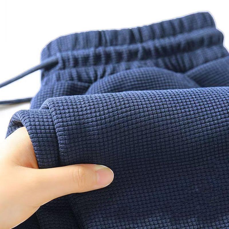 Men's Loose Fit Casual Sweatpants – Breathable Straight-Leg for Spring & Autumn, Versatile and Stylish