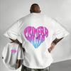 Omar Courtz Primera Musa Album Heart-shaped T-shirt for Men and Women's Fashion Aesthetics Summer Print 100% Pure Cotton T-shirt