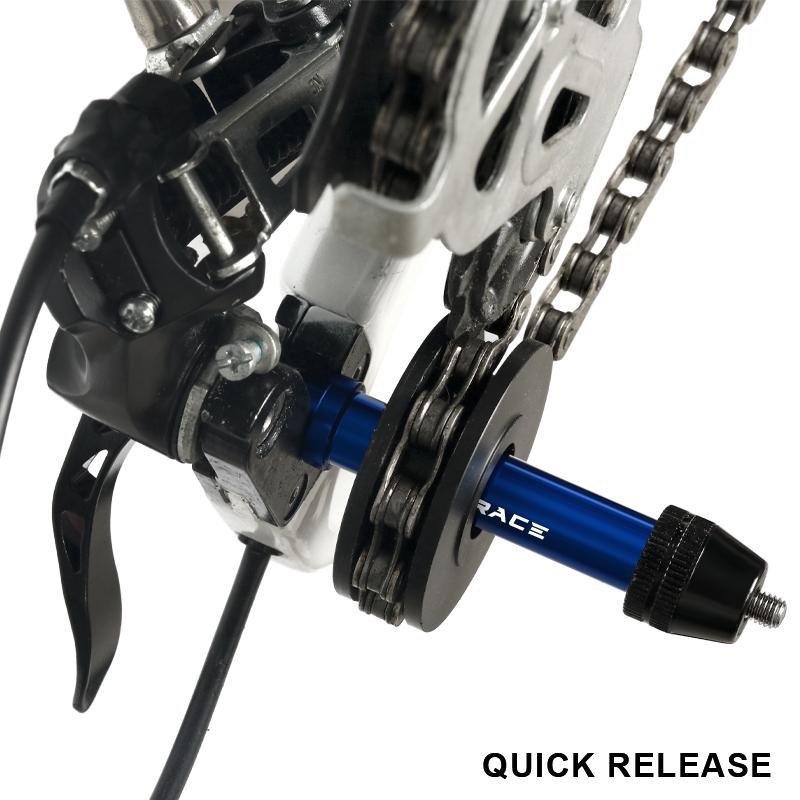 Держатель для велосипедной цепи, очистка и мойка велосипеда, натяжитель цепи с быстросъемным креплением вала бочки