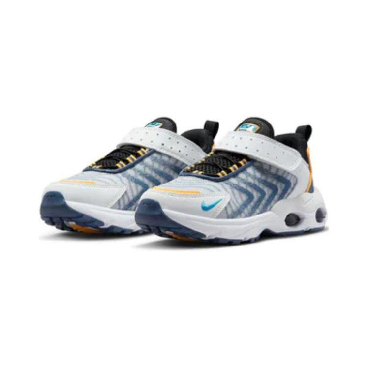 Nike Детские кроссовки Air Max TW PS White Blue Laser Orange Summit-White Diffused-Blue Blue-Lightning DQ0297-102