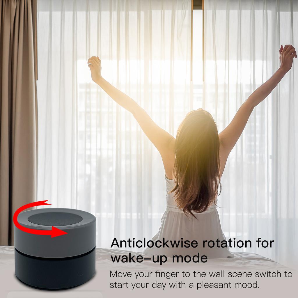TY Zigbee Smart Knob Switch Автоматизация Беспроводной переключатель сцены Кнопка затемнения Питание от батареи