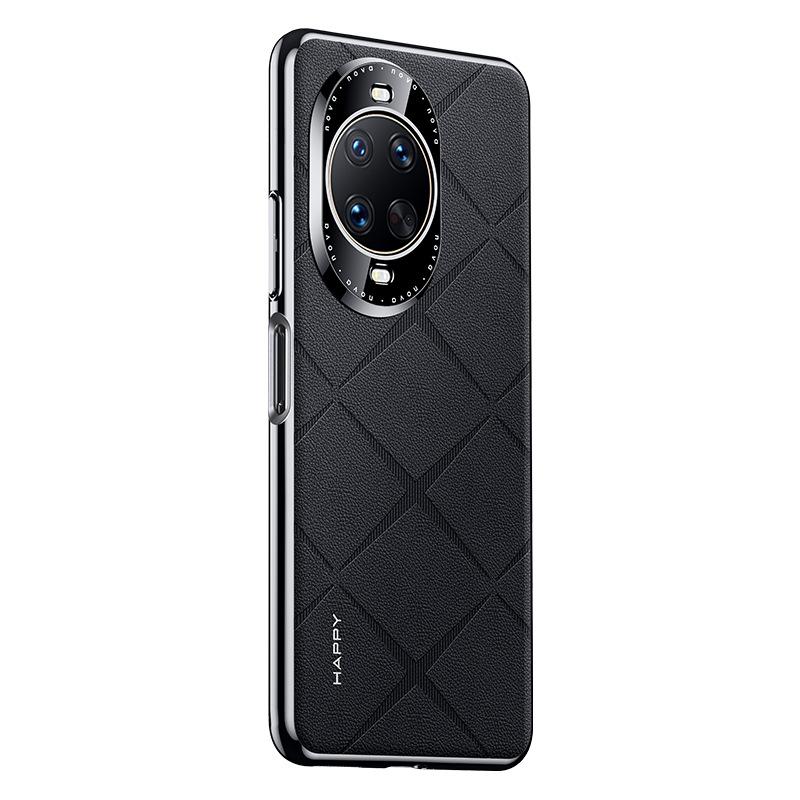 Применимый чехол для мобильного телефона Huawei nova14pro с защитой объектива, всесторонний 14ultra, противоударный, гальванизированный, для интернет-знаменитости, мужской и женский, кожаный чехол