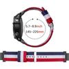 Нейлоновый ремешок для Garmin Forerunner 235 735 230 220 630 620 Цветная полоса с прошивкой Ремешок для часов Approach S20 S6 Браслет с запястьем Металлические разъемы