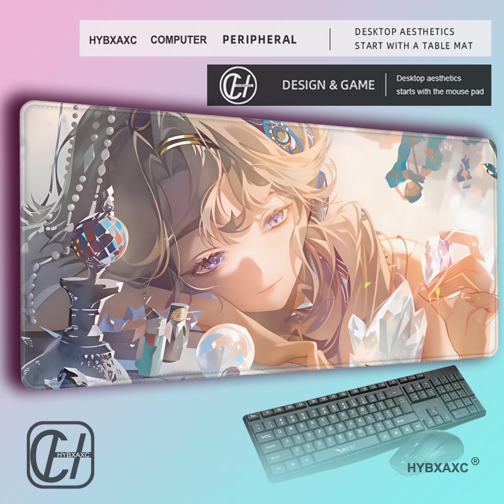HYBXAXC Игровой Реверсивный Берриловый Коврик для Мыши Нескользящая Резина Игровой Баланс Компьютерный Коврик Декорация Deskmat Ноутбук Большой