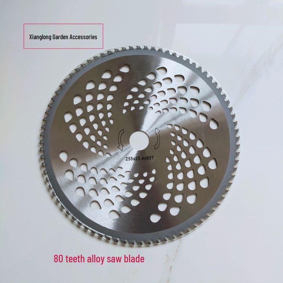 Нож для бензиновой газонокосилки - KS5 Дисковый нож для кустореза из сплава, 40/80 зубьев